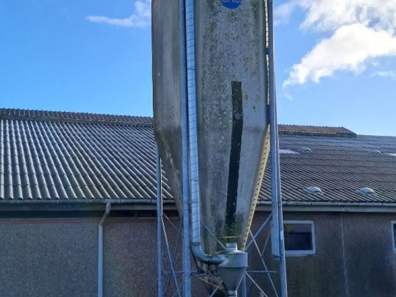 Billede 1 - SAC 13 Tons Glasfiber Silo