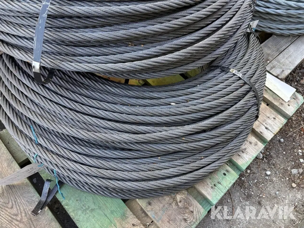 Billede 6 - Stålwire Randers reb 6x36 - 2 bundter af 249m, 20mm