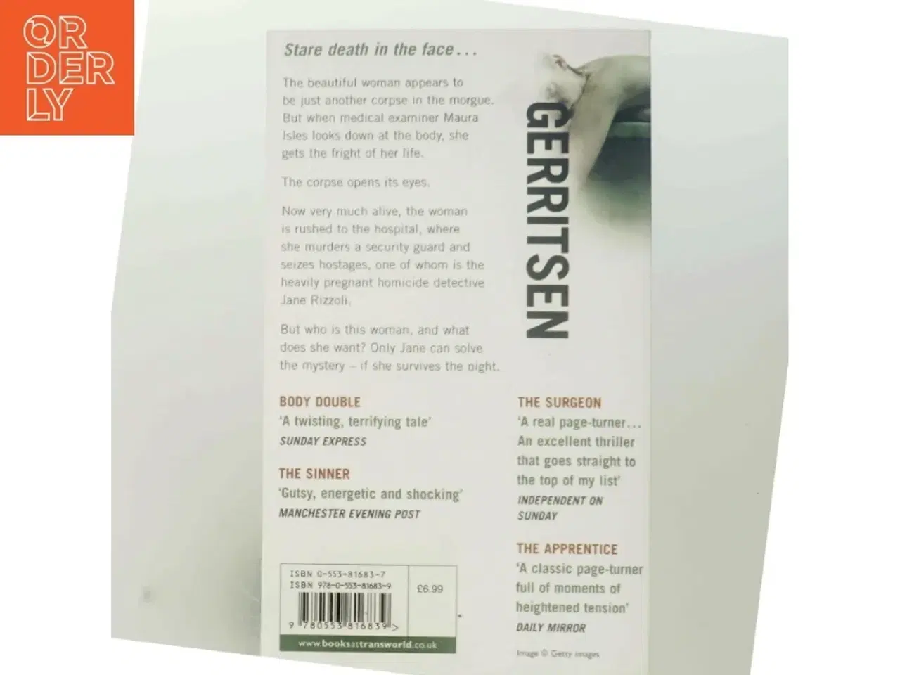 Billede 3 - Vanish af Tess Gerritsen (Bog)