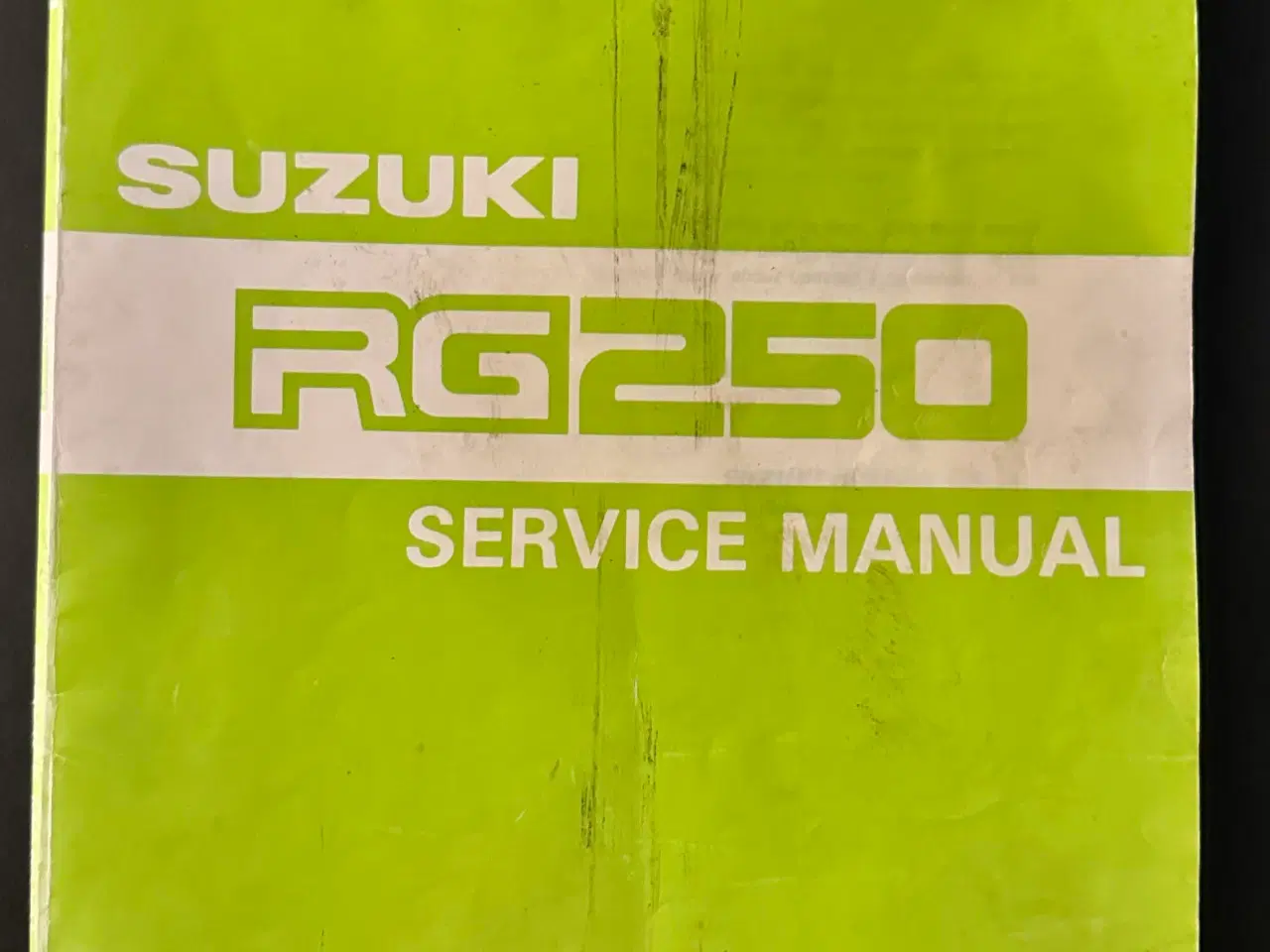 Billede 1 - Suzuki RG 250 servicemanual