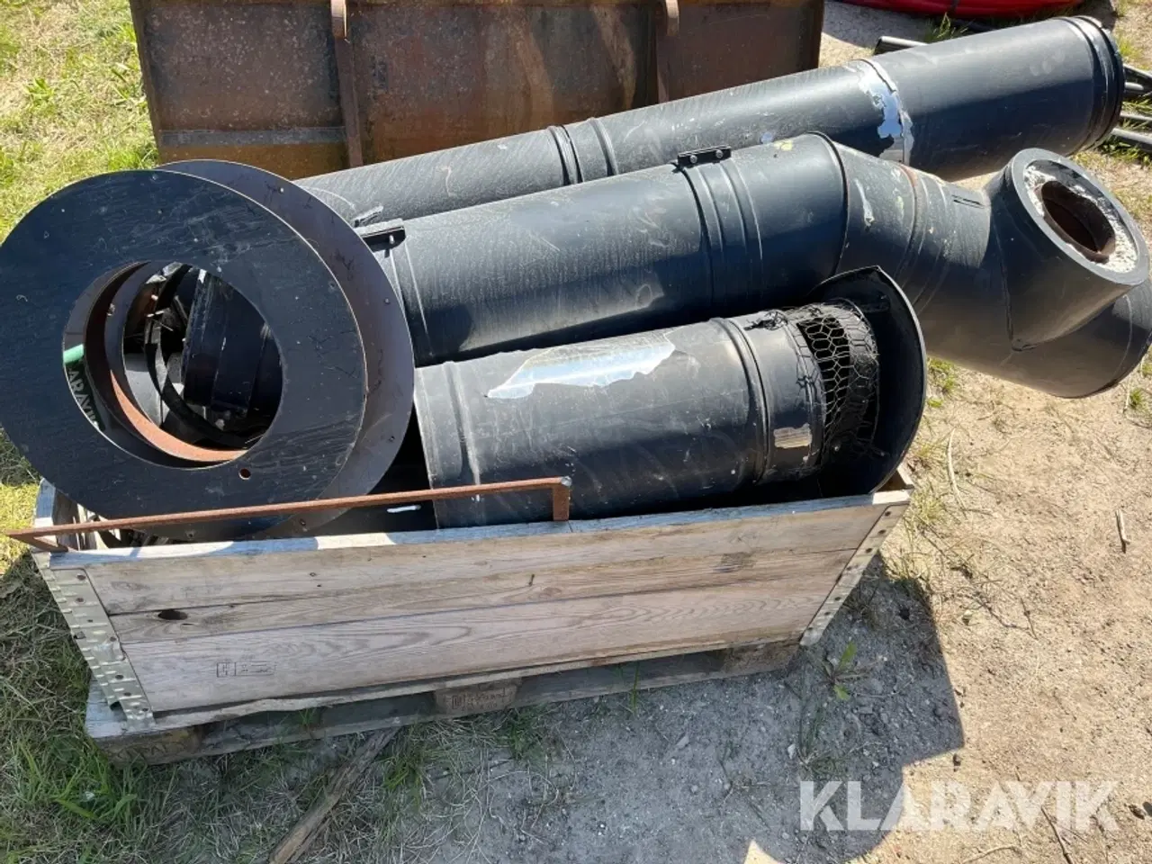 Billede 7 - Skorsten 5,7 m Rustfri  150 / 250 mm