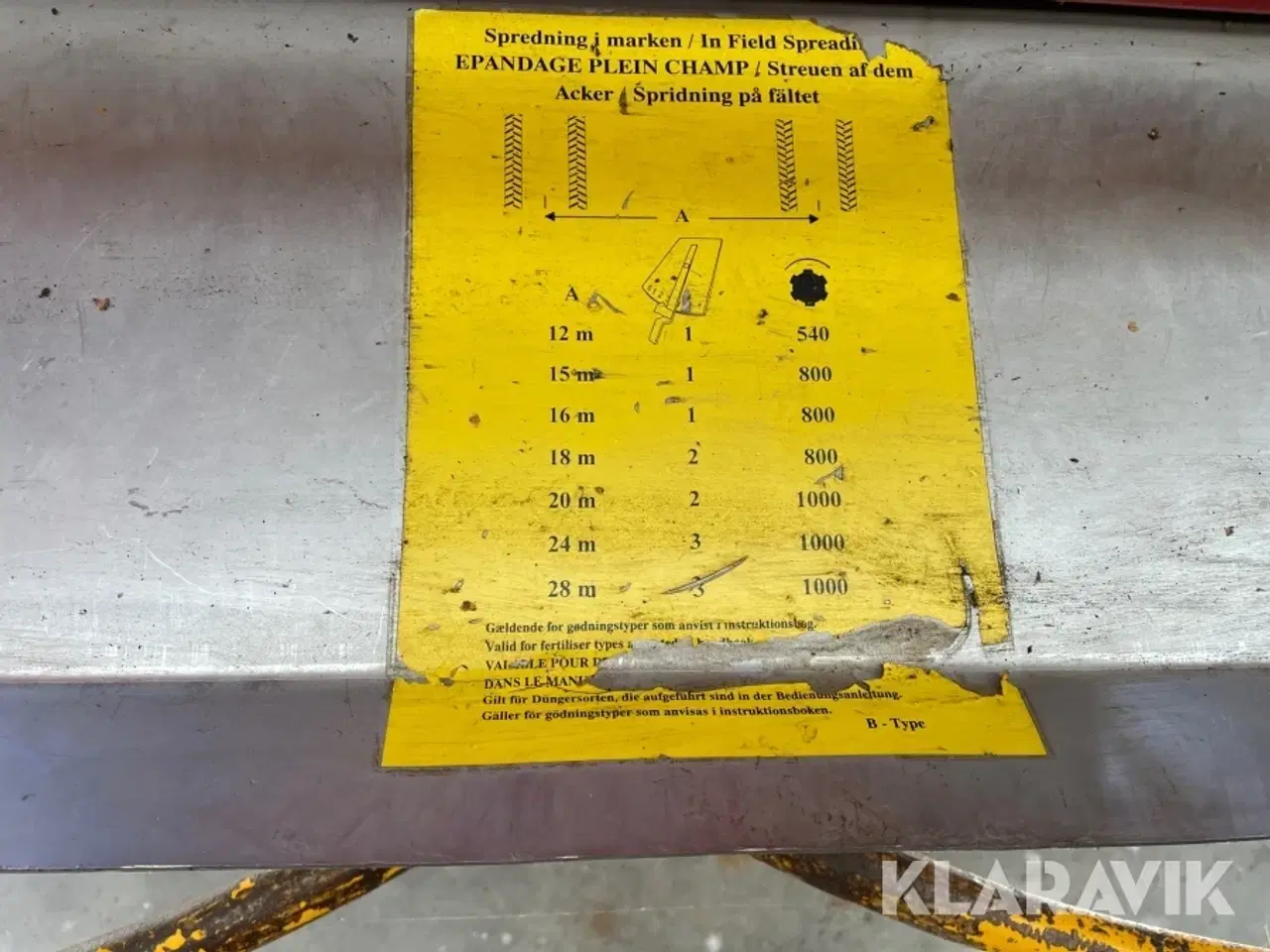 Billede 11 - Gødningsspredere BREDAL B2XL