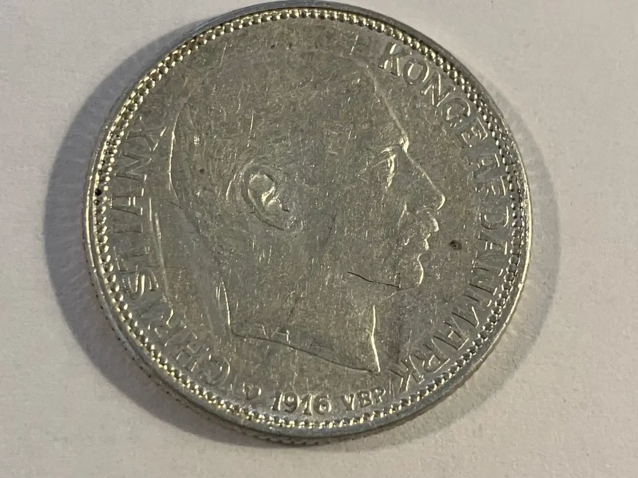 Billede 1 - 1 Krone 1916 Danmark