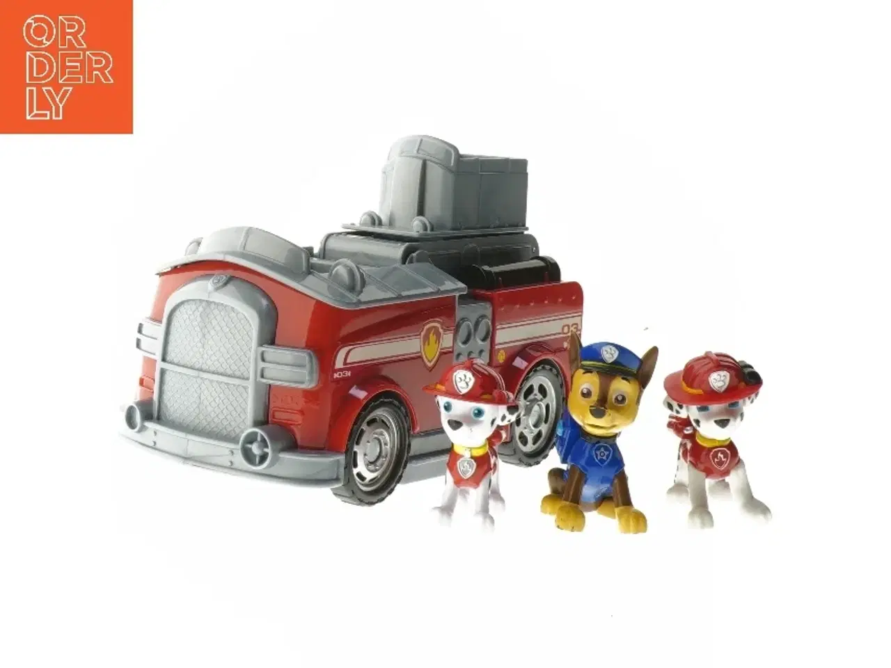 Billede 2 - Paw Patrol brandbil og figurer fra Paw Patrol (str. 12x20x10 cm)