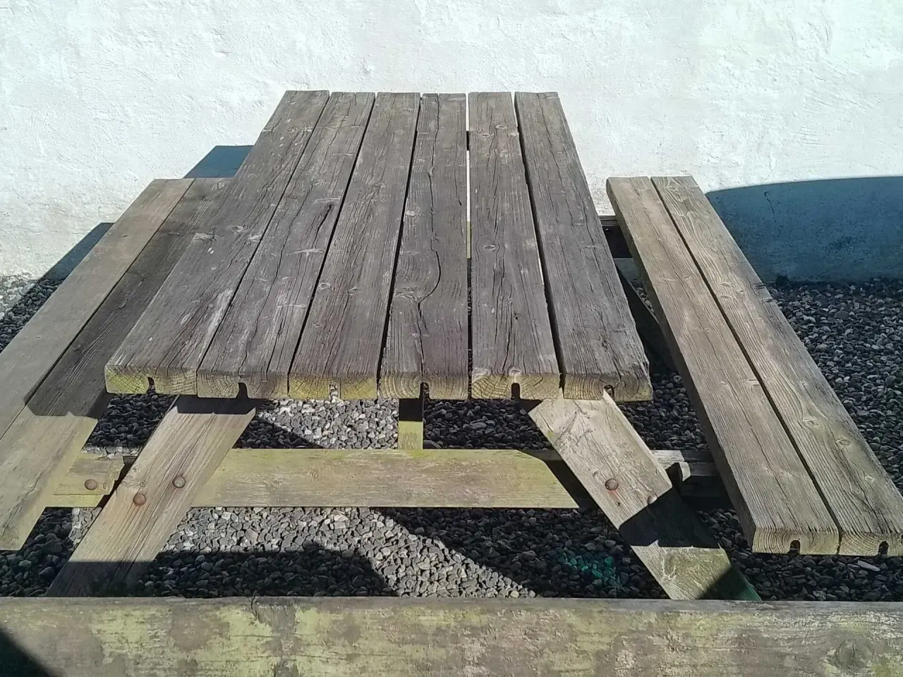 Billede 3 - 2 stk bord bænkesæt