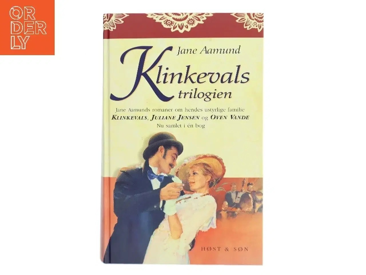 Billede 1 - Klinkevalstrilogien : Klinkevals, Juliane Jensen, Oven vande af Jane Aamund (Bog)