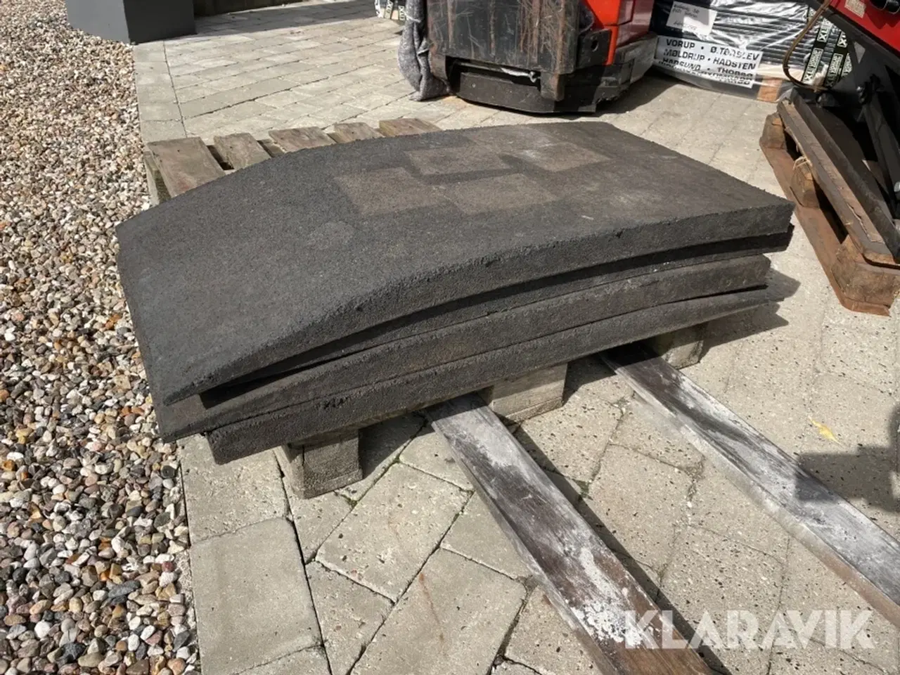 Billede 1 - Gummirampe til Sakslift 4 styk