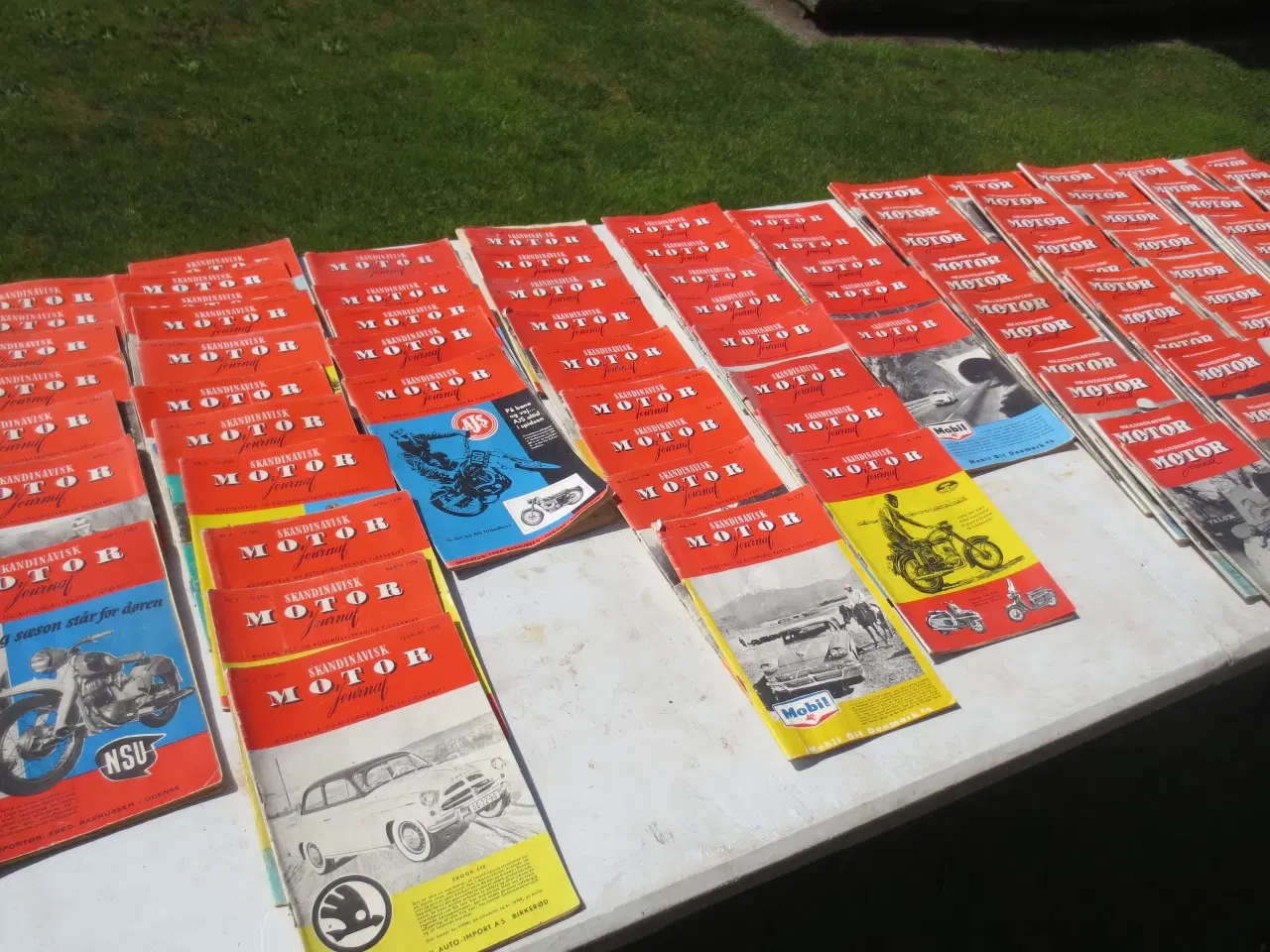 Billede 1 - 98 stk Skandinavisk Motor journal 