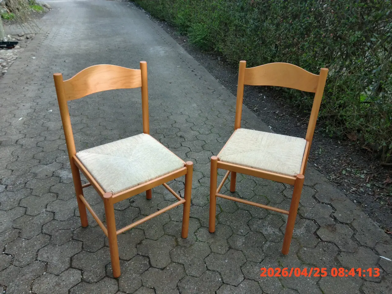 Billede 1 - 2 fletstole fra Ikea