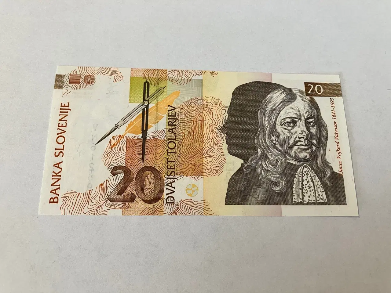 Billede 1 - 20 Tolarjev Slovenia