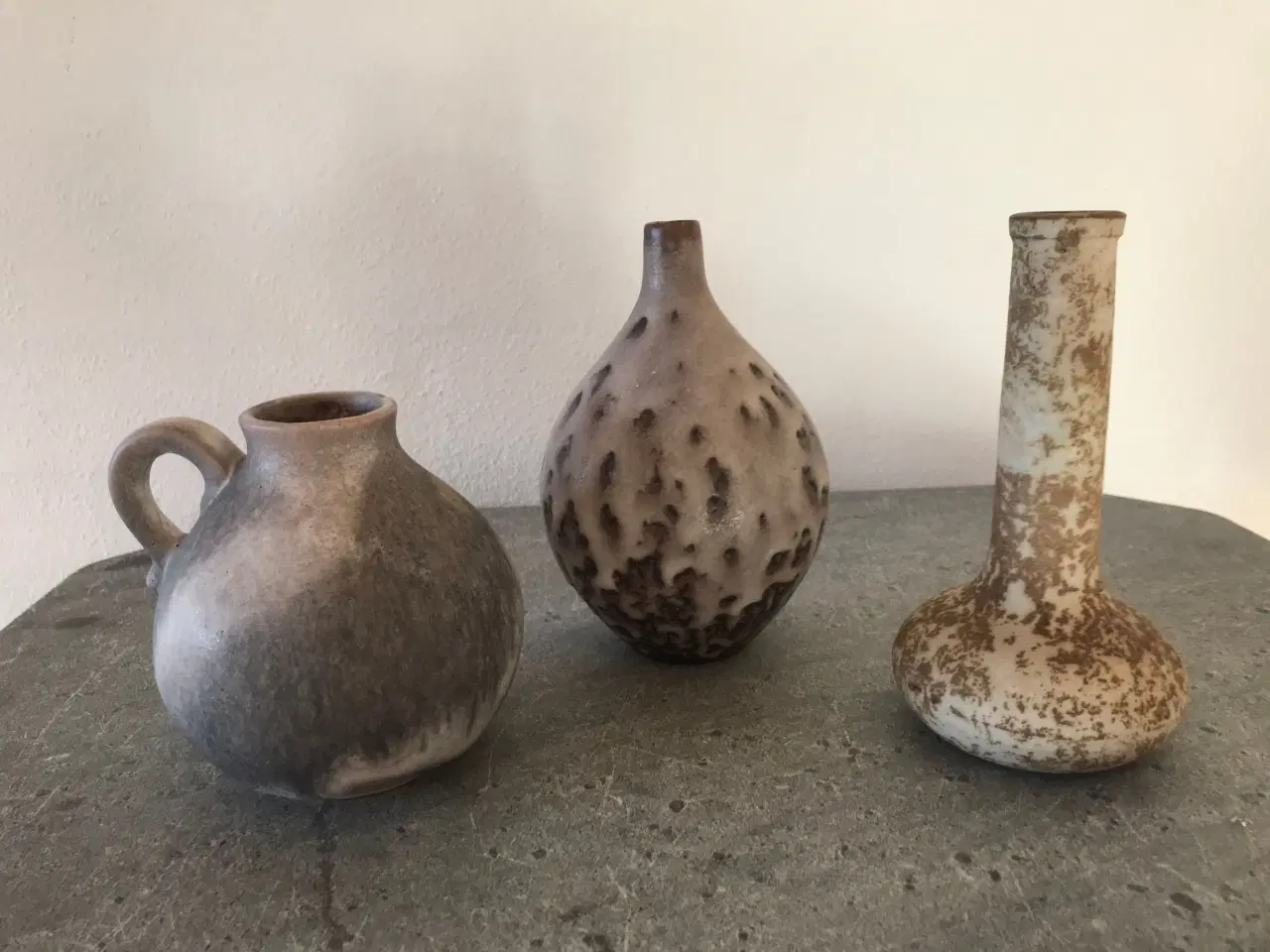 Billede 1 - 3 unikke miniature vaser (retro)