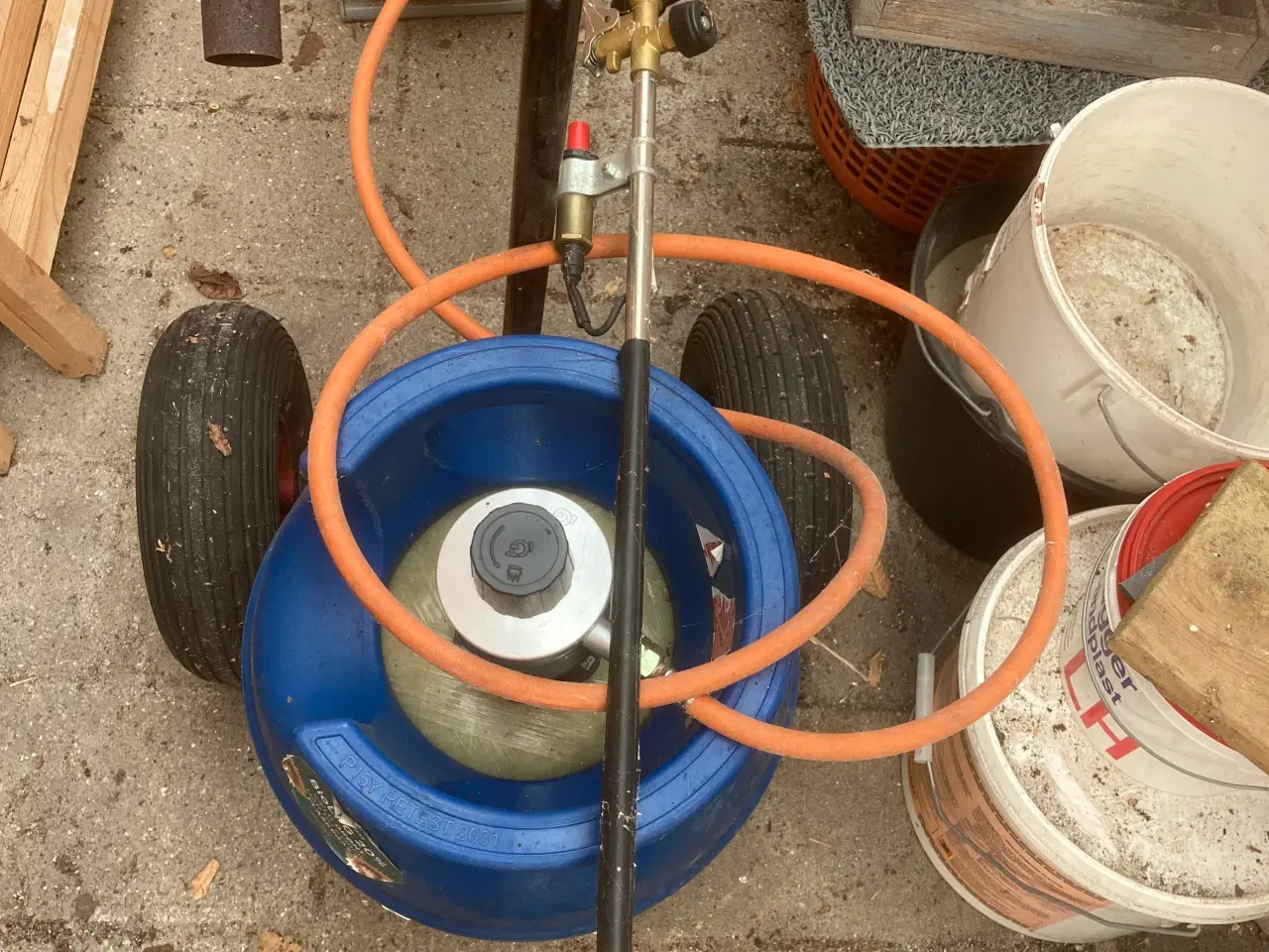 Billede 3 - Ukrudts brænder med gas