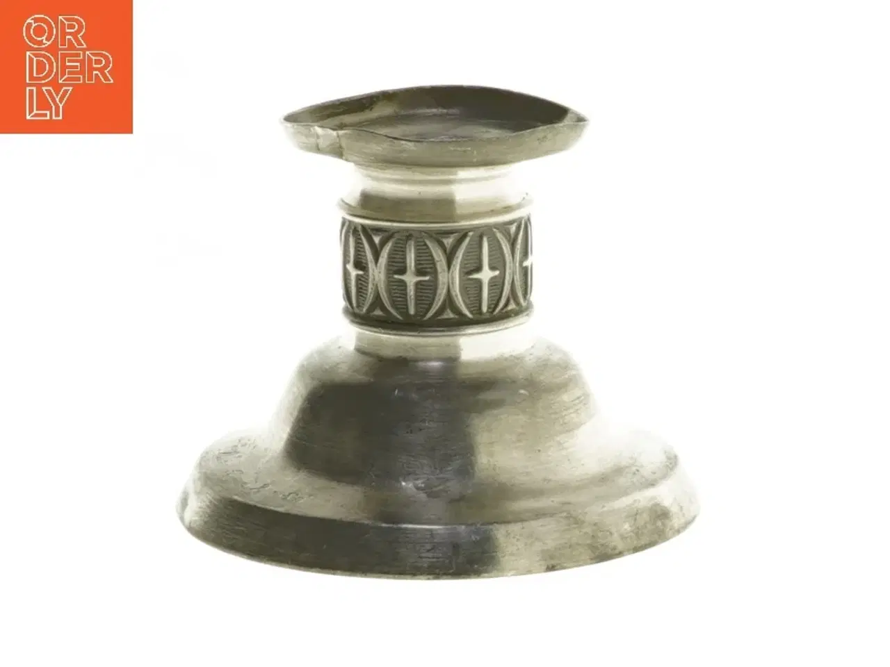 Billede 1 - Lysestage i metal (str. 7 cm)