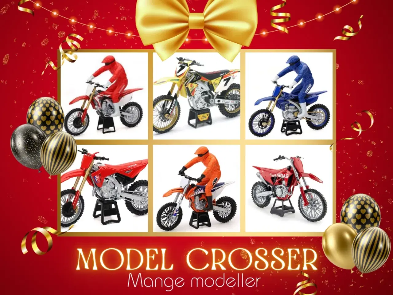 Billede 1 - Model crosser - mange modeller og størrelser 