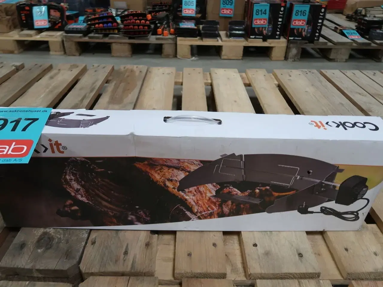 Billede 2 - Cook>it® rotisseri til bl.a. Cook>it og Weber gasgrill rustfri stål