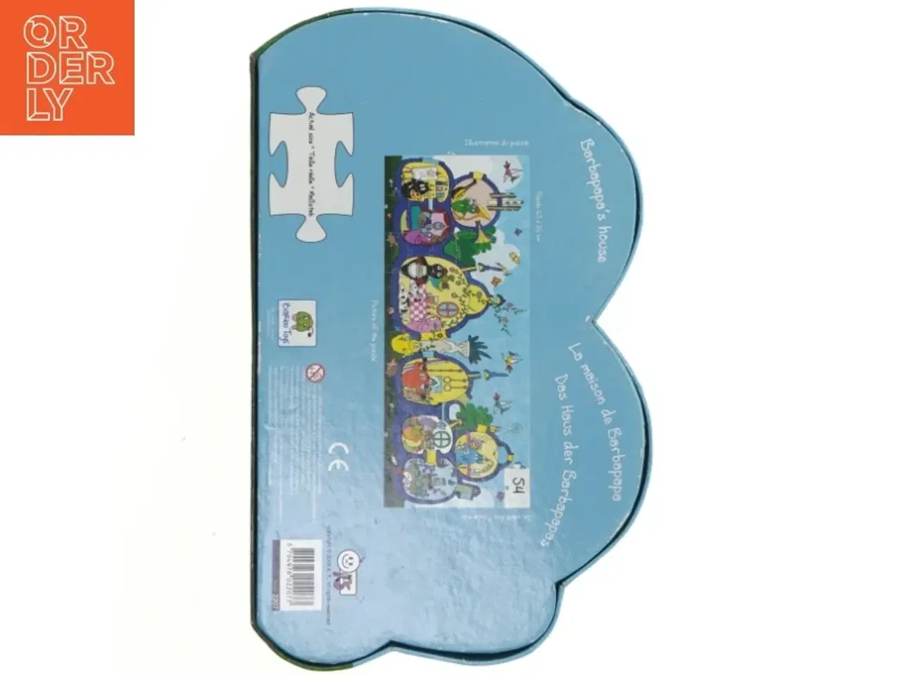 Billede 8 - Børnepuslespil i metalæske, barbapapa fra Barbapapa (str. 54 brikker)