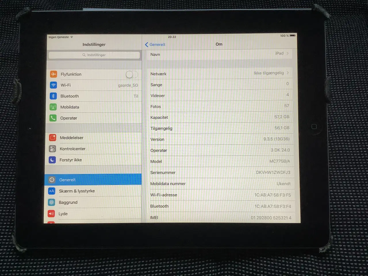 Billede 1 - iPad, ældre model