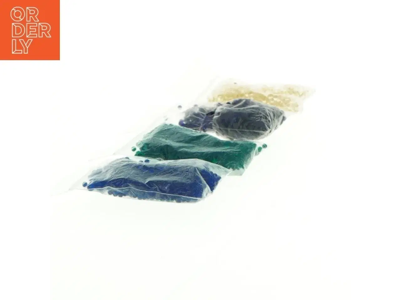 Billede 2 - Perle sæt i forskellige farver (str. Pose 5 x, 3 cm)