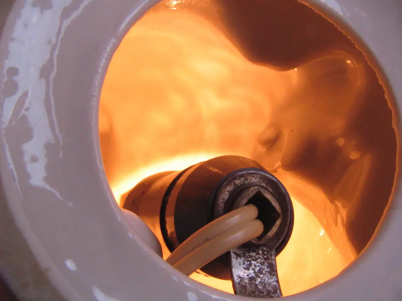 Billede 6 - Ozonlampe Uglepar. Ca.60-70 år gammel