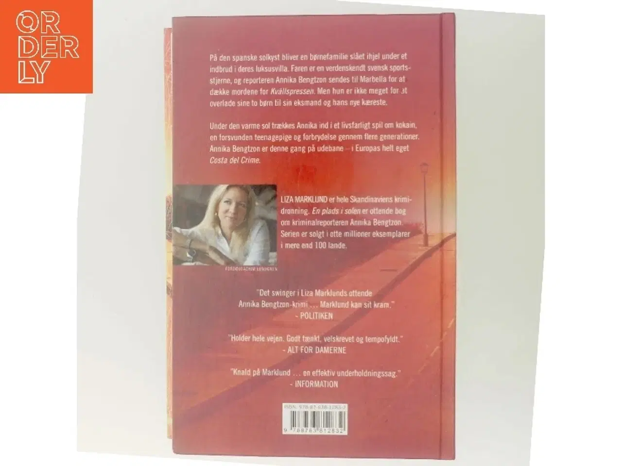 Billede 3 - En plads i solen : krimi af Liza Marklund (Bog)