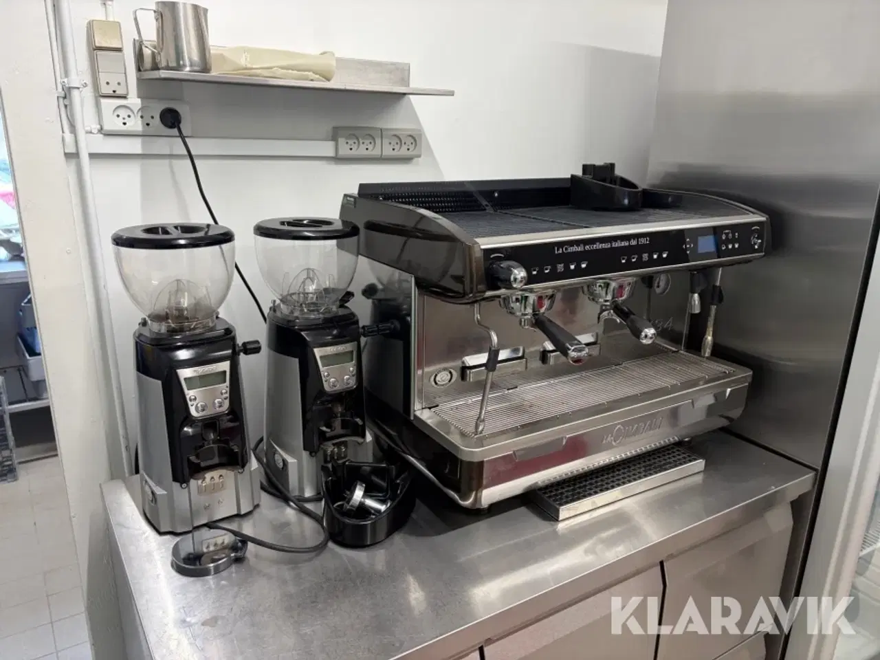 Billede 1 - Espressomaskine La Cimbali M34 Selectron DT/2 VA med tilbehør