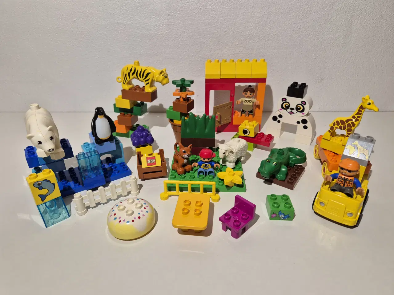 Billede 1 - Duplo Zoo Med Mange Dyr samt andet