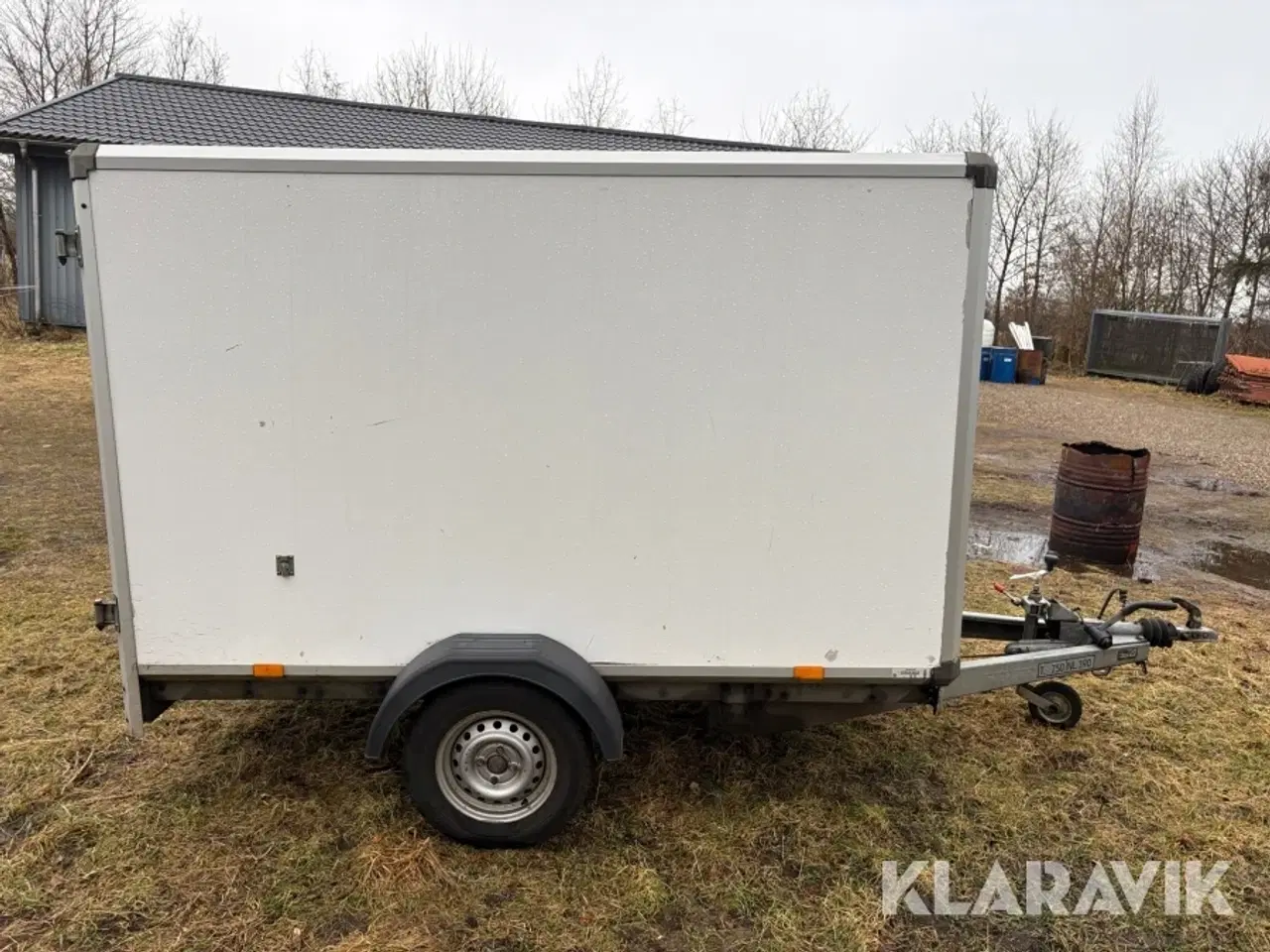 Billede 6 - Lukket trailer Variant B715C2 750 kg. med bremser