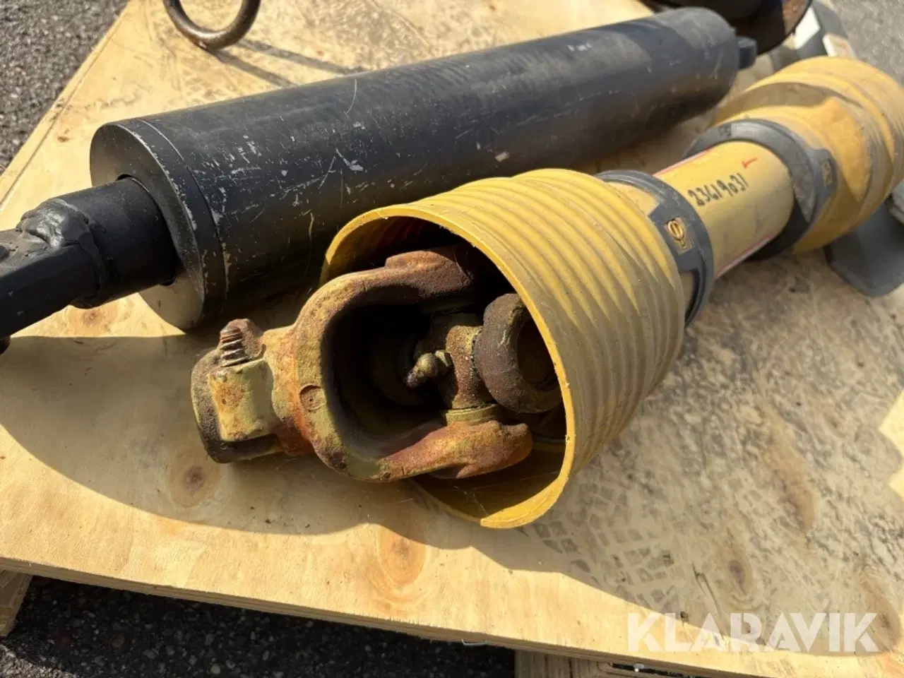 Billede 11 - Hydraulikstempel, PTO, hydraulisk støtteben og A-ramme