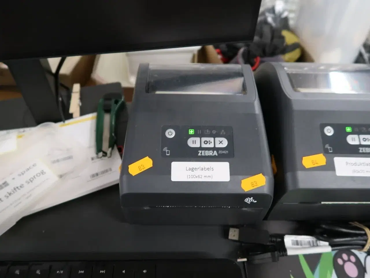 Billede 1 - Labelprinter ZEBRA ZD421