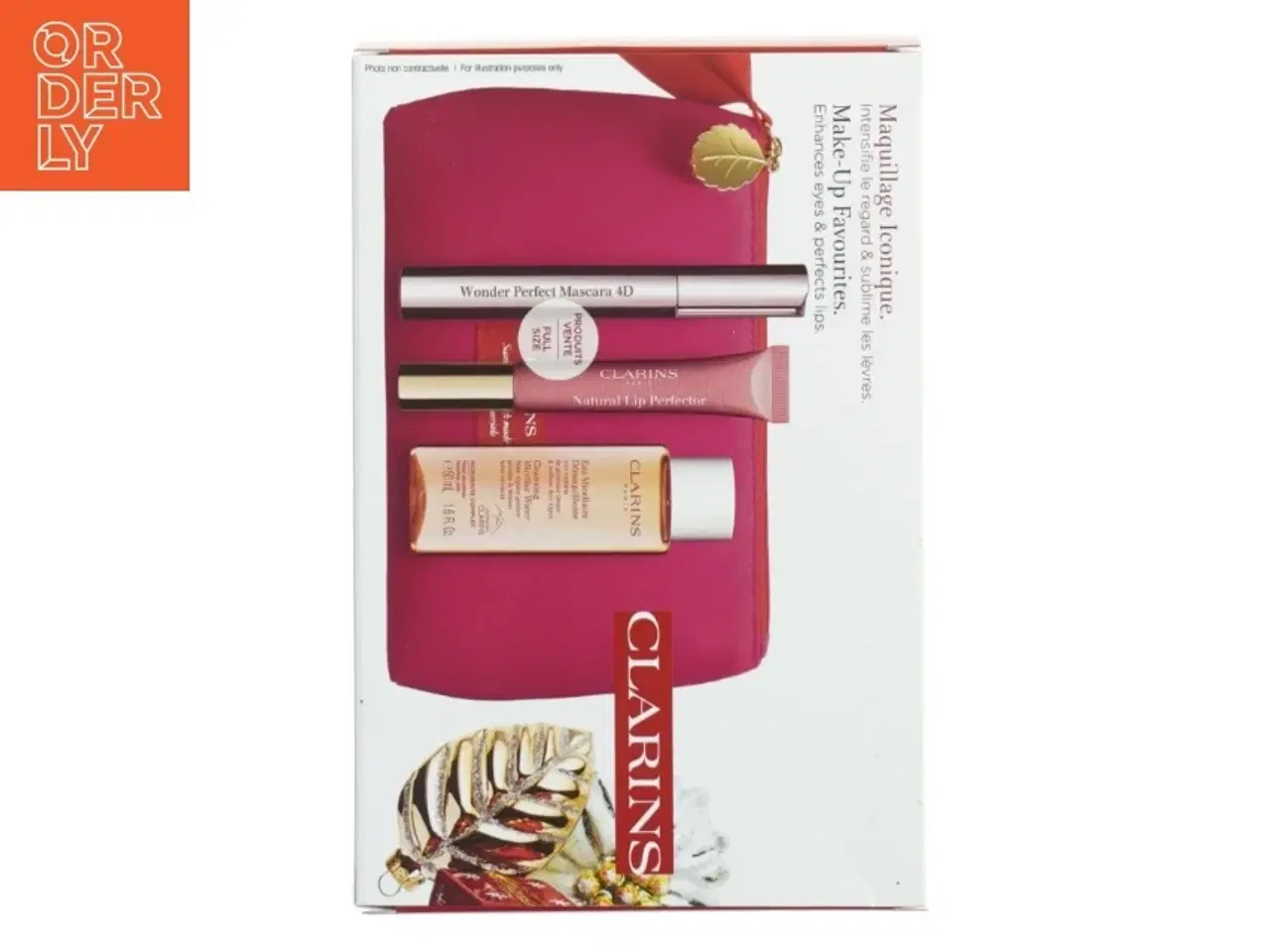 Billede 6 - Clarins gaveæske med kosmetikpose og makeup sæt