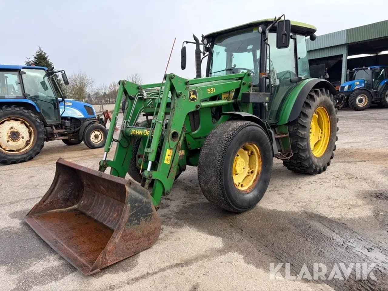 Billede 1 - Traktor John Deere 5620 med frontlæsser