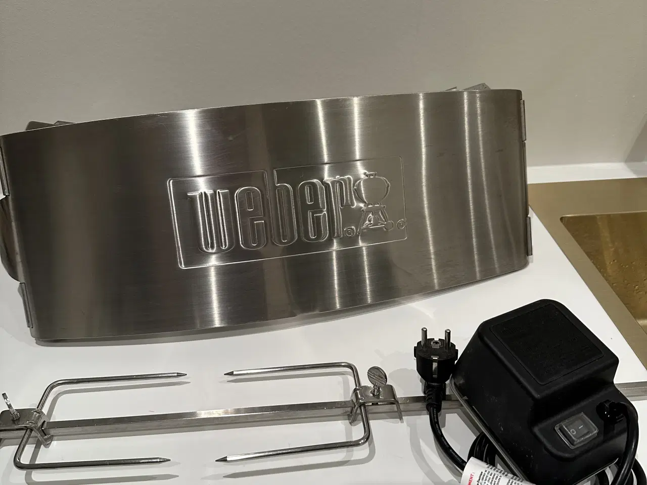 Billede 2 - Weber Rotisserie til grill i rustfrit stål