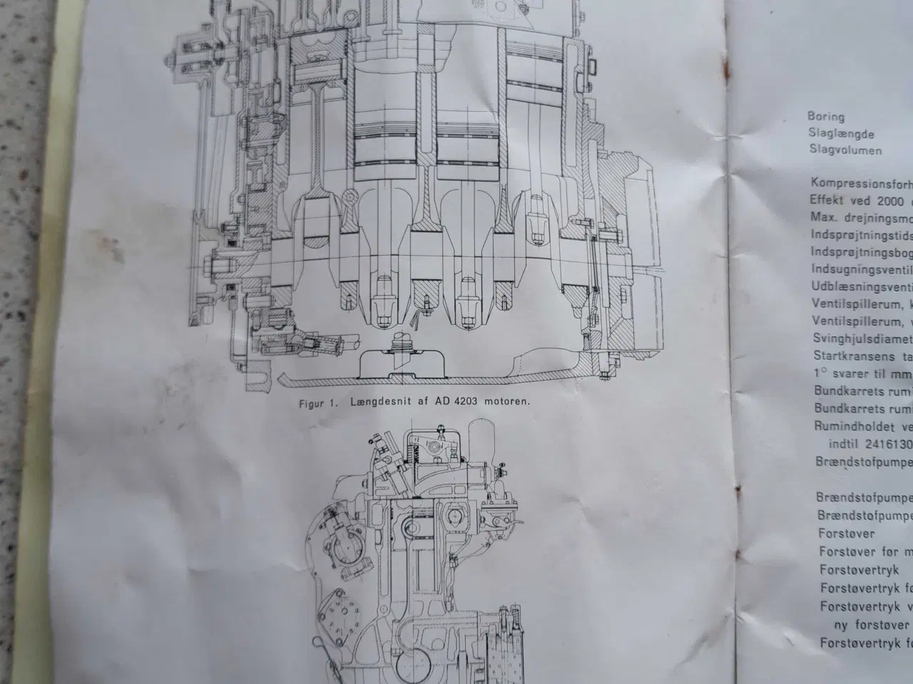 Billede 3 - MF 65 Motorspecifikationer