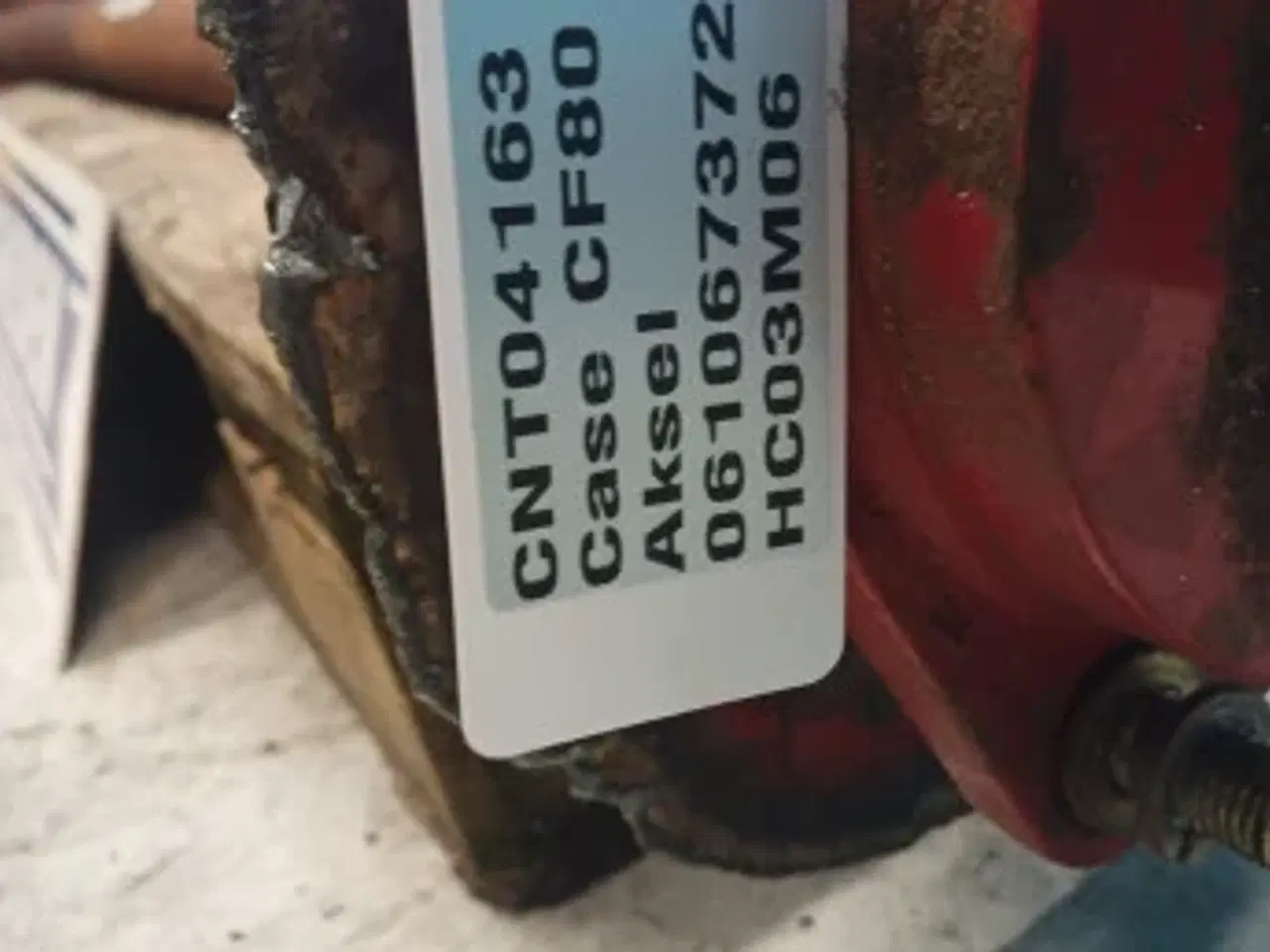 Billede 9 - Case CF80 Forlagsaksel 061067372