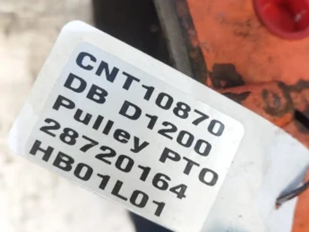 Billede 12 - Dronningborg D1200 Remskive PTO 28720164