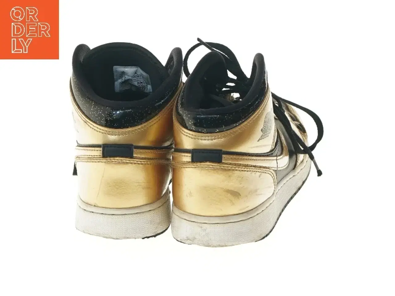 Billede 4 - Air Jordan sneaker, guld og sort fra Nike (str. 40 )