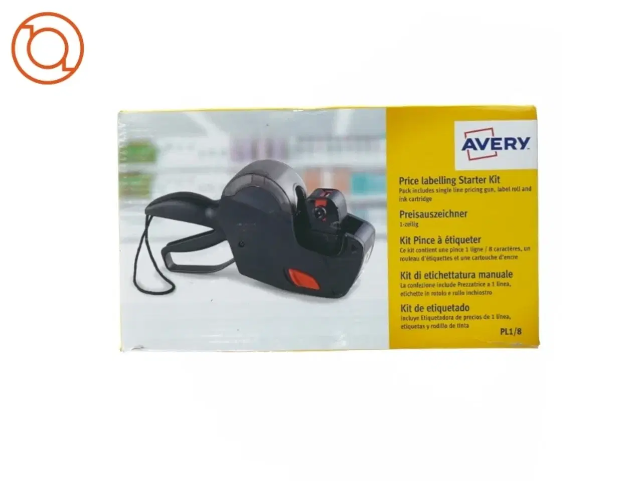 Billede 1 - Pris label starter kit fra Avery (str. 28 x 17 cm)
