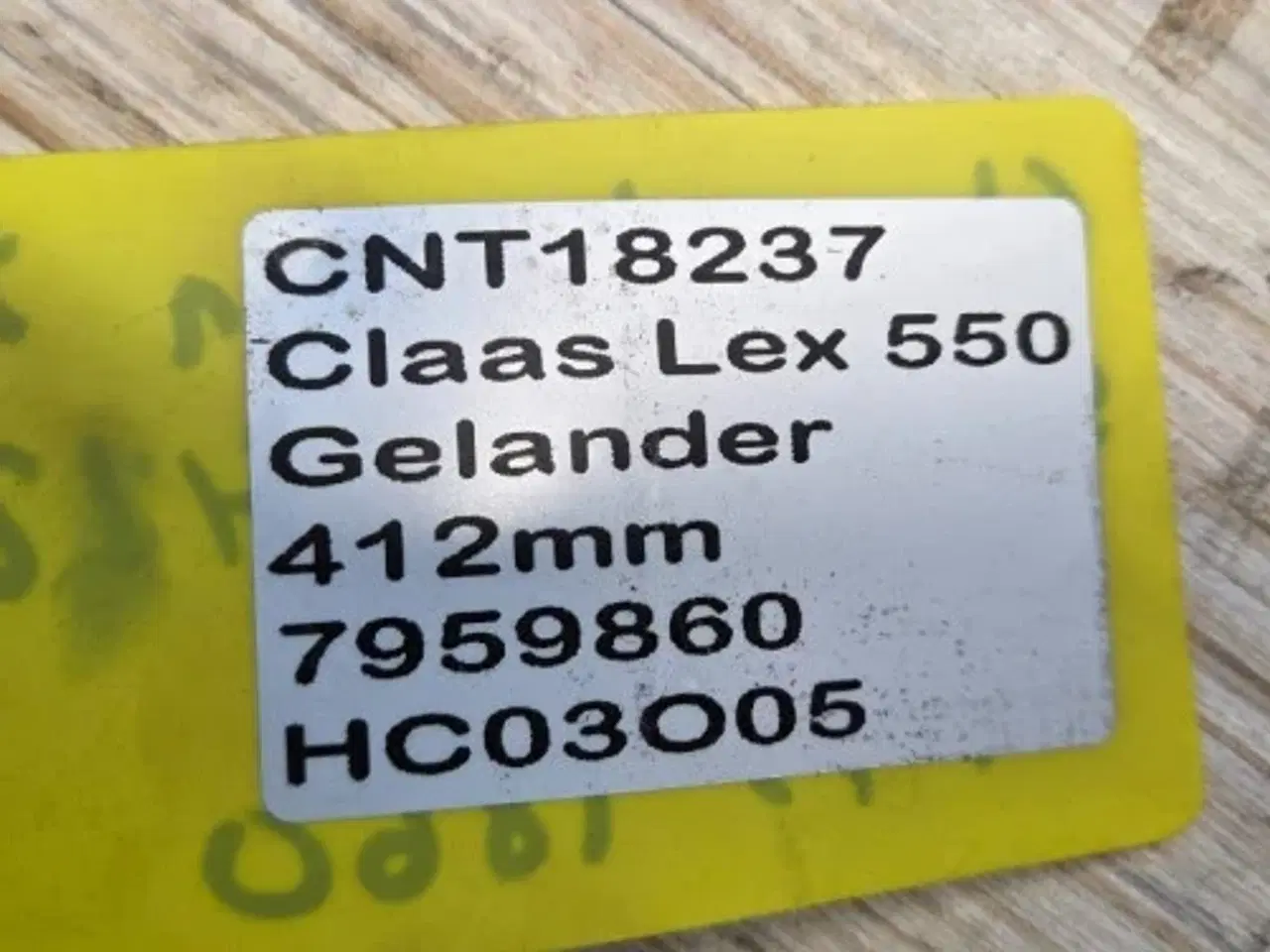 Billede 10 - Claas Lexion 550 Gelander 7959860