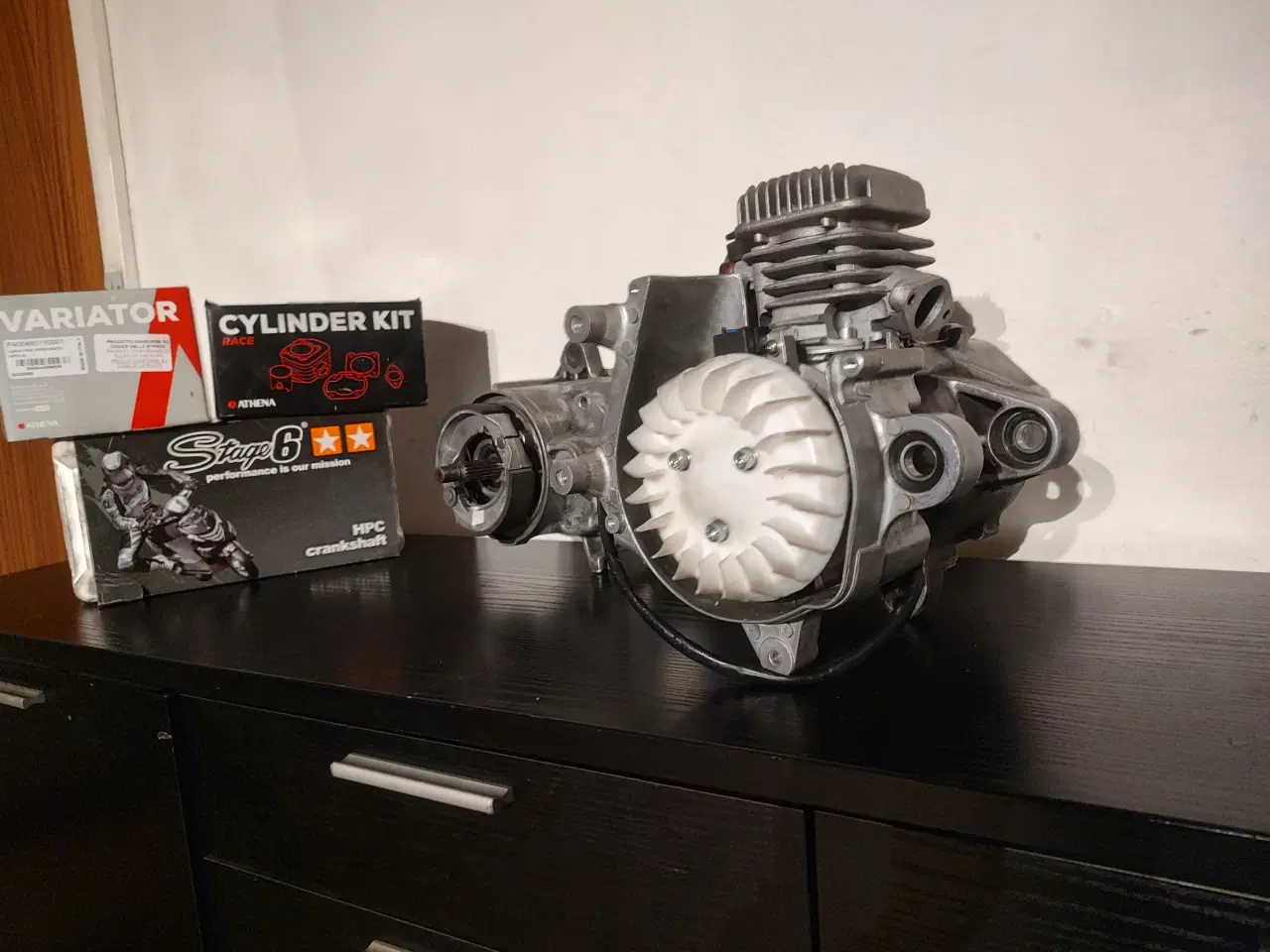Billede 2 - Lodret minarelli Hyper racing 70cc motor BWS/SPY