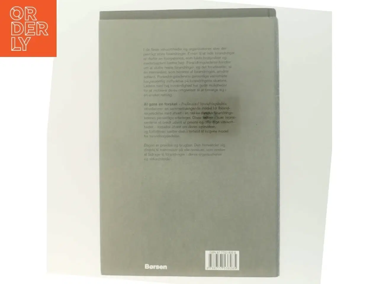 Billede 3 - &#39;At gøre en forskel - Professionel forandringsledelse&#39; af Ole Steen Andersen, fra Børsen