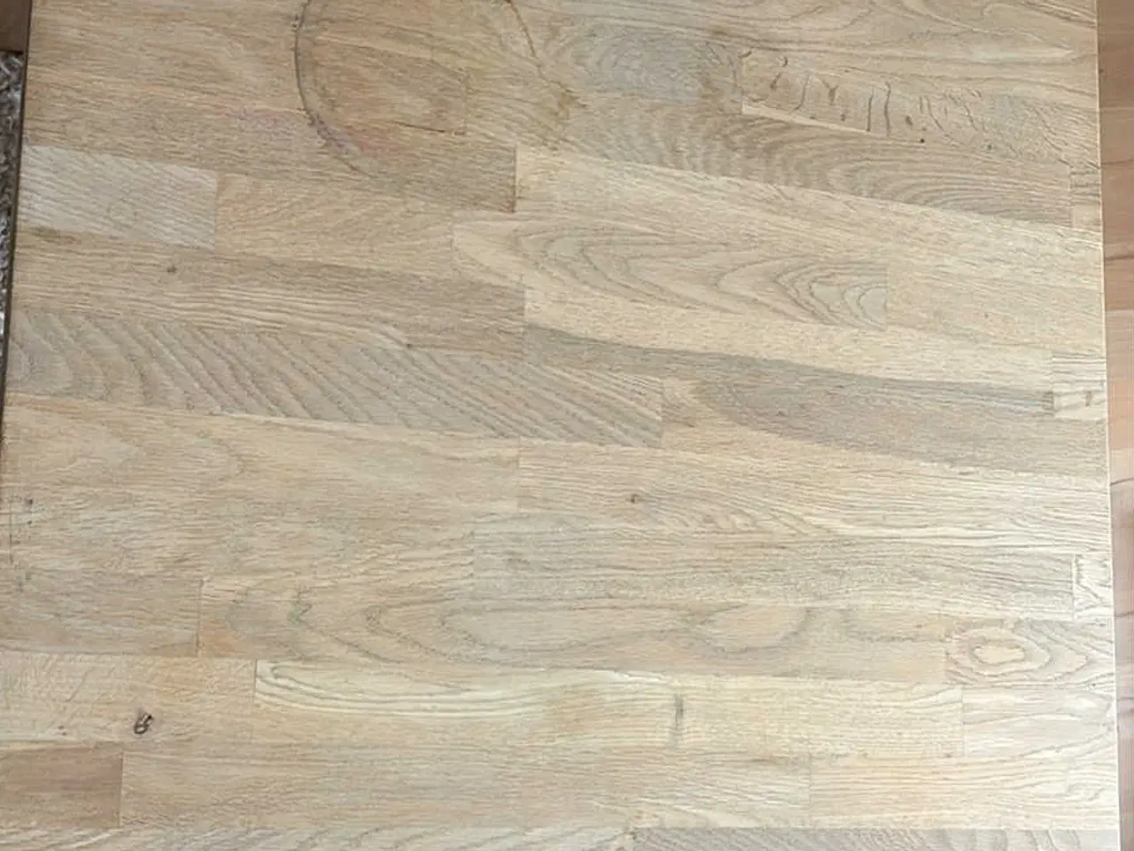 Billede 3 - Hjørnebord i egetræ