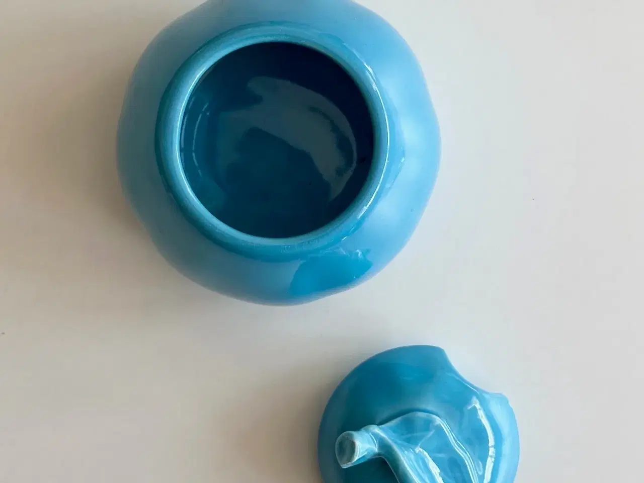 Billede 3 - Lågkrukke, Guldkroken Hjo, blå pære