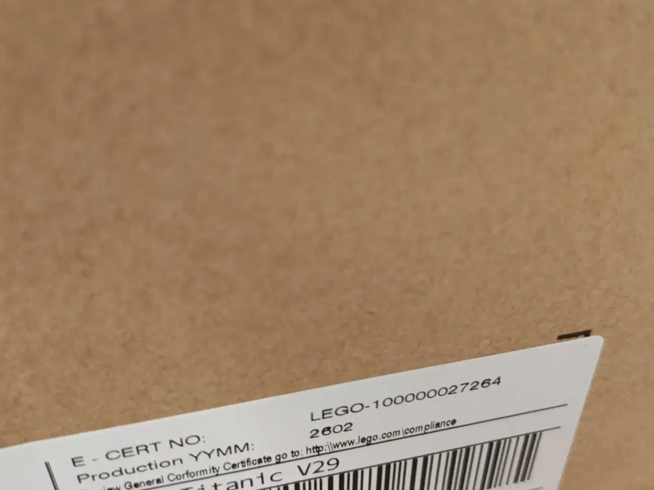 Billede 4 - Lego Titanic uåbnet 10294