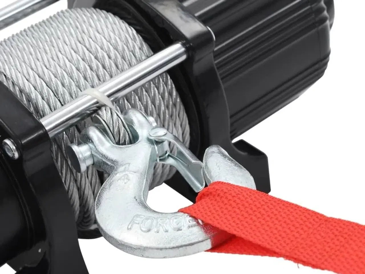 Billede 4 - Elektrisk hejsespil 12 V 4500 lbs 2040 kg med fjernbetjening