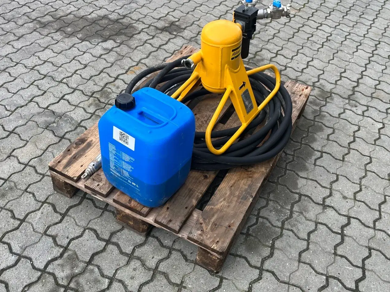 Billede 3 - Grundomat Med Smøreæg, vandudskiller, olie og luftslange