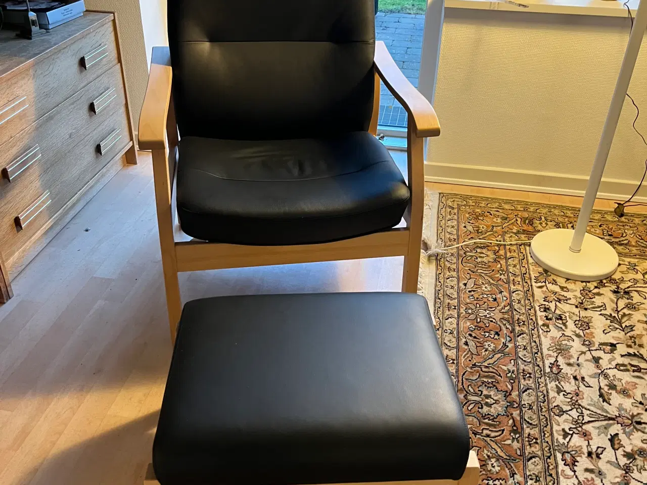 Billede 1 - Farstrup Stol og skammel - Model Aarhus