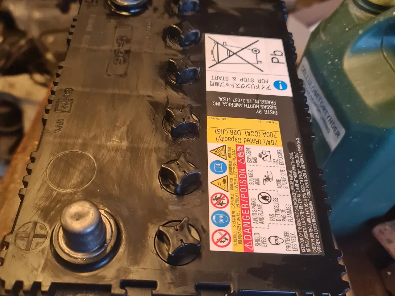 Billede 3 - Batteri 80 / 780 Amp