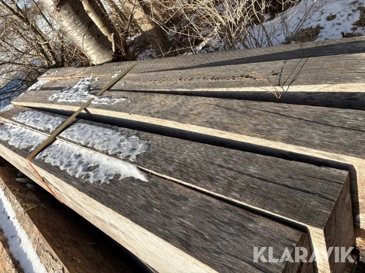 Billede 12 - Egesveller 100styk Egetræ 2600x250x150mm