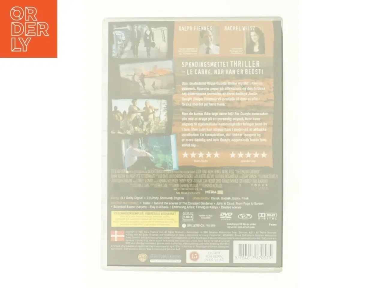 Billede 2 - The constant gardener fra DVD