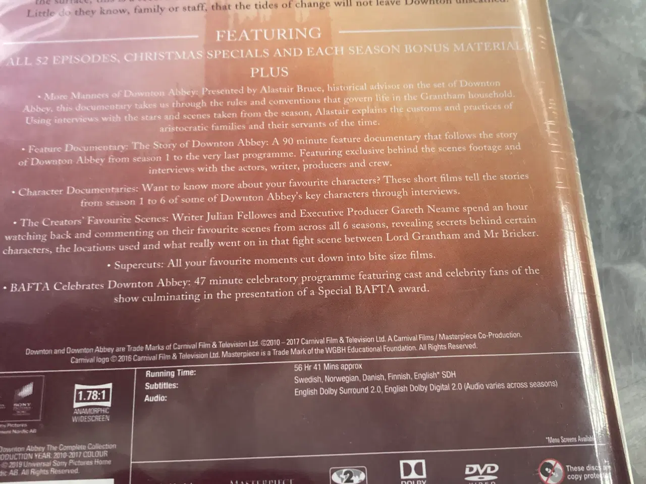 Billede 2 - DVD boks Downton Abbey